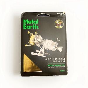 NEW Metal Earth Apollo 11 CSM Lunar Module 50th Anniversary 3D Model
